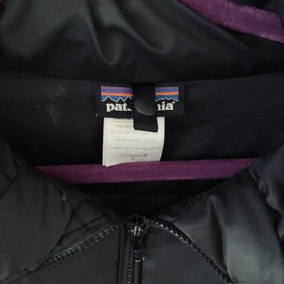 Patagonia Downtown Loft Goose Down Puffer Ski Jacket Sz L - Picture 7 of 10
